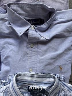 10 piece vintage bulk lot of Polo Ralph Lauren Button Down Shirts