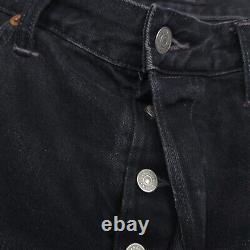 $168 Polo Ralph Lauren Vintage Black Classic Fit Jeans Mens Size 36 X 32