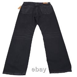$168 Polo Ralph Lauren Vintage Black Classic Fit Jeans Mens Size 36 X 32