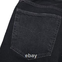 $168 Polo Ralph Lauren Vintage Black Classic Fit Jeans Mens Size 36 X 32