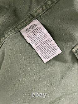 $198 Polo Ralph Lauren X-Small Shirt Western VTG RRL Rodeo RLX Fatigue Green XS