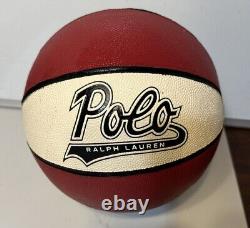 1990's Vintage Polo Ralph Lauren Basketball Red White Rare