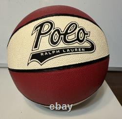 1990's Vintage Polo Ralph Lauren Basketball Red White Rare