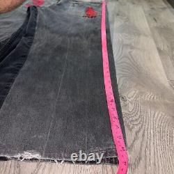 1 of 1 Custom Baggy Fit Vintage Polo Ralph Lauren Embroidered Jeans