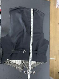 $228 New Rugby Ralph Lauren Small Vest Jacket RRL VTG Herringbone Polo Tweed