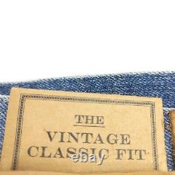 $298 Polo Ralph Lauren The Vintage Classic Fit Distressed Jeans Mens 36 X 32