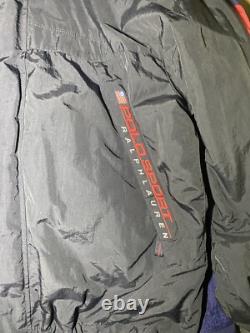 3 Vintage Polo Sport Ralph Lauren jackets Men XL Red, Blue, black, Hooded