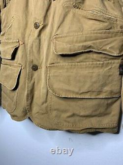 $498 Polo Ralph Lauren Medium Hunting Jacket + Vest RRL VTG Utility Rugby Coat