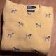 7 Vintage Polo Ralph Lauren Embroidered Hunting Pointer Dog Wool Sweater Rare Xl