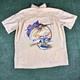 90's Polo Ralph Lauren Country Vintage Fishing Big Logo Rayon Shirt Rare Pocket