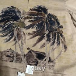 90s Polo Ralph Lauren Vintage Camp Hawaiian Island Shirt Collar Size XL Hawaii