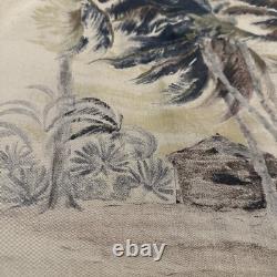 90s Polo Ralph Lauren Vintage Camp Hawaiian Island Shirt Collar Size XL Hawaii