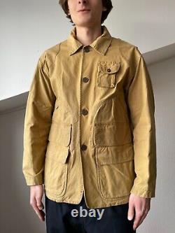 90s Vintage Mens POLO RALPH LAUREN Wax Hunting Utility Work Field Jacket Coat M