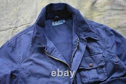 Brilliant Polo Ralph Lauren Navy Blue Hunting Style Jacket Size L Vintage RRL