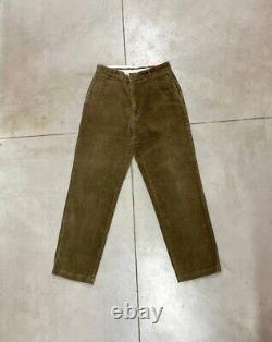 Corduroy 90's Vintage Polo Ralph Lauren Trousers Pants size US32xL32