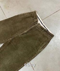 Corduroy 90's Vintage Polo Ralph Lauren Trousers Pants size US32xL32