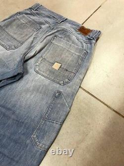 Distressed Vintage Polo Ralph Lauren Carpenter Pants size US32