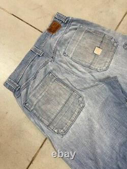 Distressed Vintage Polo Ralph Lauren Carpenter Pants size US32
