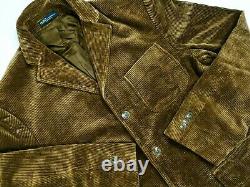 HOT VINTAGE Men's POLO RALPH LAUREN @ SPORT CORDUROY BROWN BLAZER COAT JACKET M