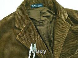 HOT VINTAGE Men's POLO RALPH LAUREN @ SPORT CORDUROY BROWN BLAZER COAT JACKET M