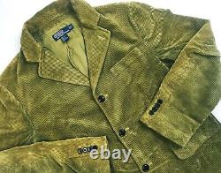 HOT VINTAGE Men's POLO RALPH LAUREN @ SPORT CORDUROY OLIVE BLAZER COAT JACKET M