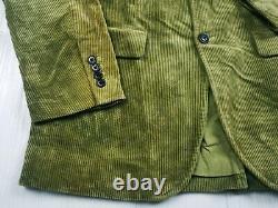 HOT VINTAGE Men's POLO RALPH LAUREN @ SPORT CORDUROY OLIVE BLAZER COAT JACKET M