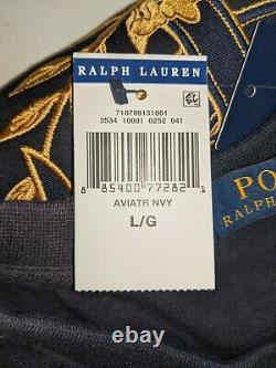 LargePolo Ralph Lauren Crest Sweatshirt Vintage CP93 Hi Tech Ski92 Pwing
