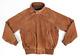 Men's Vintage Polo Ralph Lauren Brown Suede Leather Plaid Lined Bomber Jacket M