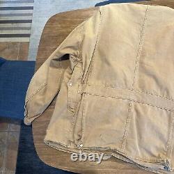 Mens Classic Vintage Polo RALPH LAUREN Brown Hunting Jacket Size Large