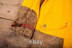 Mens Vintage Polo Ralph Lauren Yellow Fireman Clasp Coat M 40 R16921