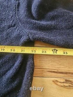 NEW 2015 Polo Ralph Lauren Bear Sweater XL Preppy Toggle Navy Blue Vintage USA
