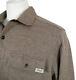New Vintage Polo Ralph Lauren Pullover Shirt Jacket! Brown Herringbone Run Big