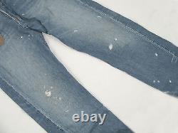 NEW Vintage Polo Ralph Lauren Cortlandt 300 Style Jeans! Paint Spots Distressed