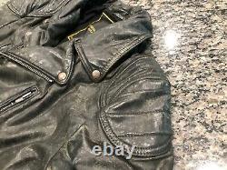 NWT $498 Polo Ralph Lauren Motorcycle Jacket Denim Supply Rare MC VTG NYC Skull