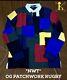 Nwt Deadstock Vintage Polo Ralph Lauren Bedford Patchwork Rugby Polo Shirt L