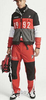 NWT Polo Ralph Lauren Fleece Vest Winter Stadium P Wing Snow Beach Size Medium