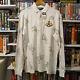 Nwt Vintage Polo Ralph Lauren Equestrian 5 Horseman Stampede Rugby Shirt- Size L
