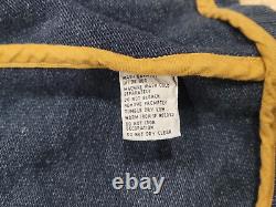 NWT Vintage Polo Ralph Lauren Men's Fishing Hunting Denim Look Jacket Size XL