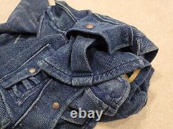 NWT Vintage Polo Ralph Lauren Men's Fishing Hunting Denim Look Jacket Size XL