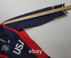 NWT Vintage Polo Ralph Lauren USA Snow Polo Challenge Cup Rugby L Long Sleeve