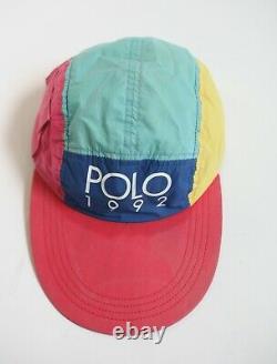 OG Vintage Ralph Lauren Polo 1992 Easter Hat Long Bill Rare Fitted Stadium Cap