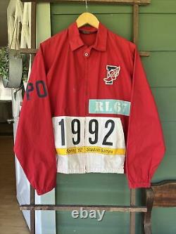 Original vintage 1992 stadium polo ralph lauren jacket size Medium (not retro)