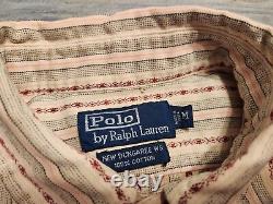 POLO RALPH LAUREN Men's Multicolor Aztec Southwestern Print Shirt vintage M RARE