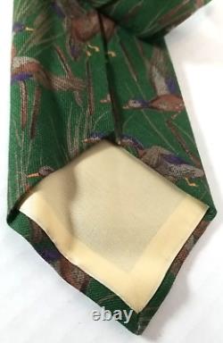 POLO RALPH LAUREN Vintage Ducks Animal Print Men's Luxury Tie