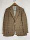 Polo Ralph Lauren Vintage Tweed Blazer Jacket Houndstooth Plaid Union Usa Made
