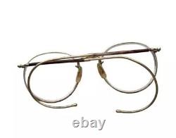 POLO RALPH LAUREN x VINTAGE Polo Classic curlside wire ear wrap round glasses