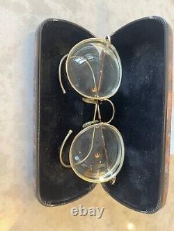POLO RALPH LAUREN x VINTAGE Polo Classic curlside wire ear wrap round glasses