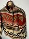 Polo Country Ralph Lauren Vtg Indian Rrl Aztec Southwestern Jacket Sweater Coat