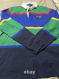 Polo Hi Tech Rugby Ralph Lauren Vintage P Wing