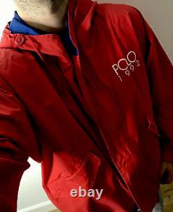 Polo Ralph Lauren 1992 Large Red VTG Jacket RRL VTG Snow Beach USA CP93 Sport XL